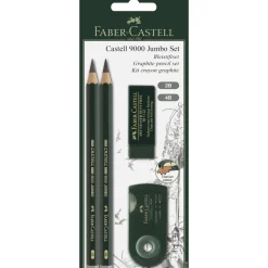 Faber-Castell Castell 9000 Jumbo set 4 delar