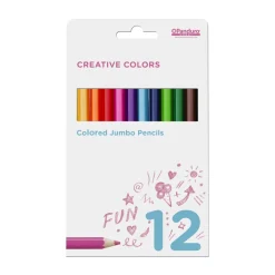 Creative Colors CC Jumbofärgpennor 10 mm 12p | Barn Barnpennor
