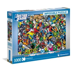 Clementoni DC Comics Justice League Impossible pussel 1000 – 69×50 cm | Barn Pussel