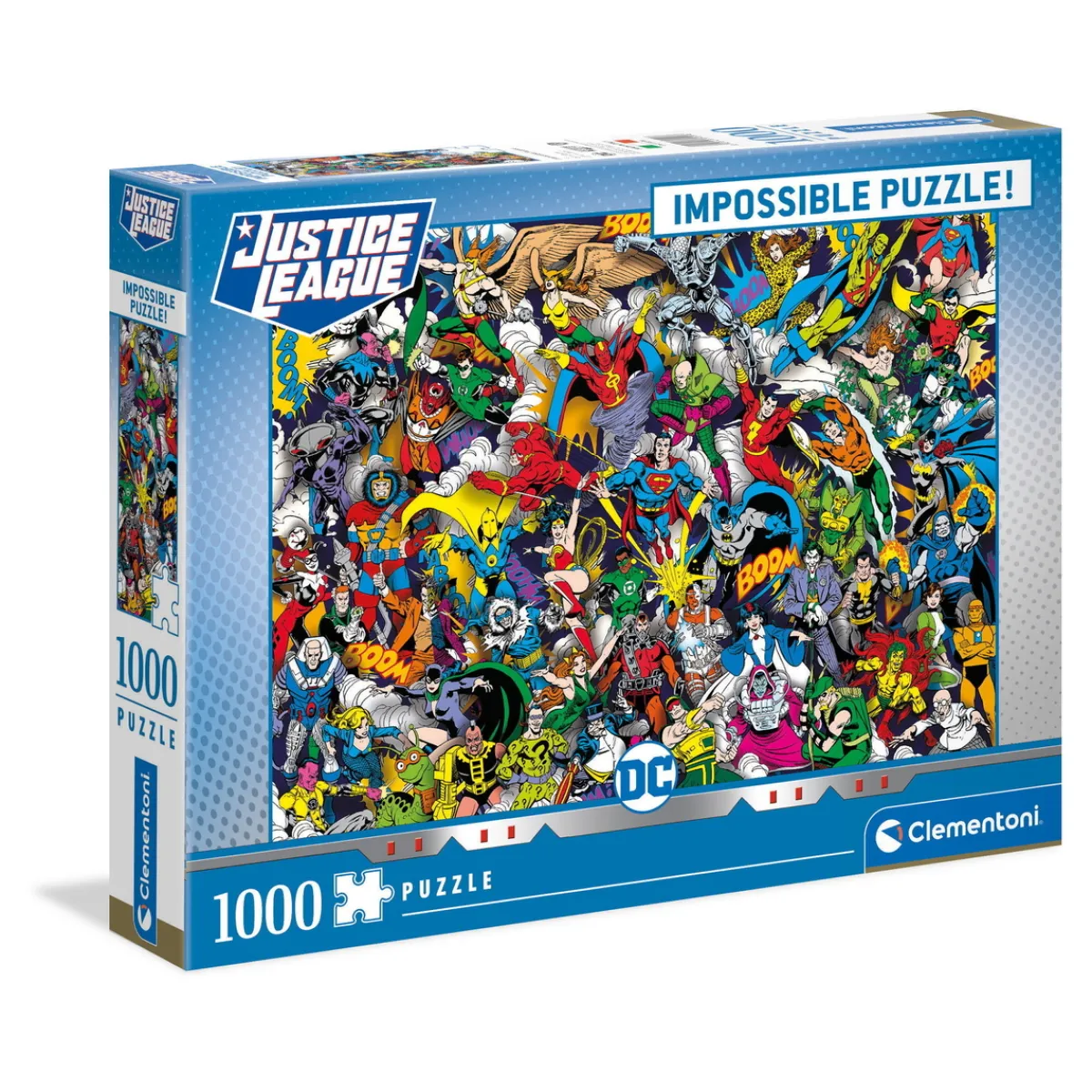 Clementoni DC Comics Justice League Impossible pussel 1000 – 69×50 cm | Barn Pussel
