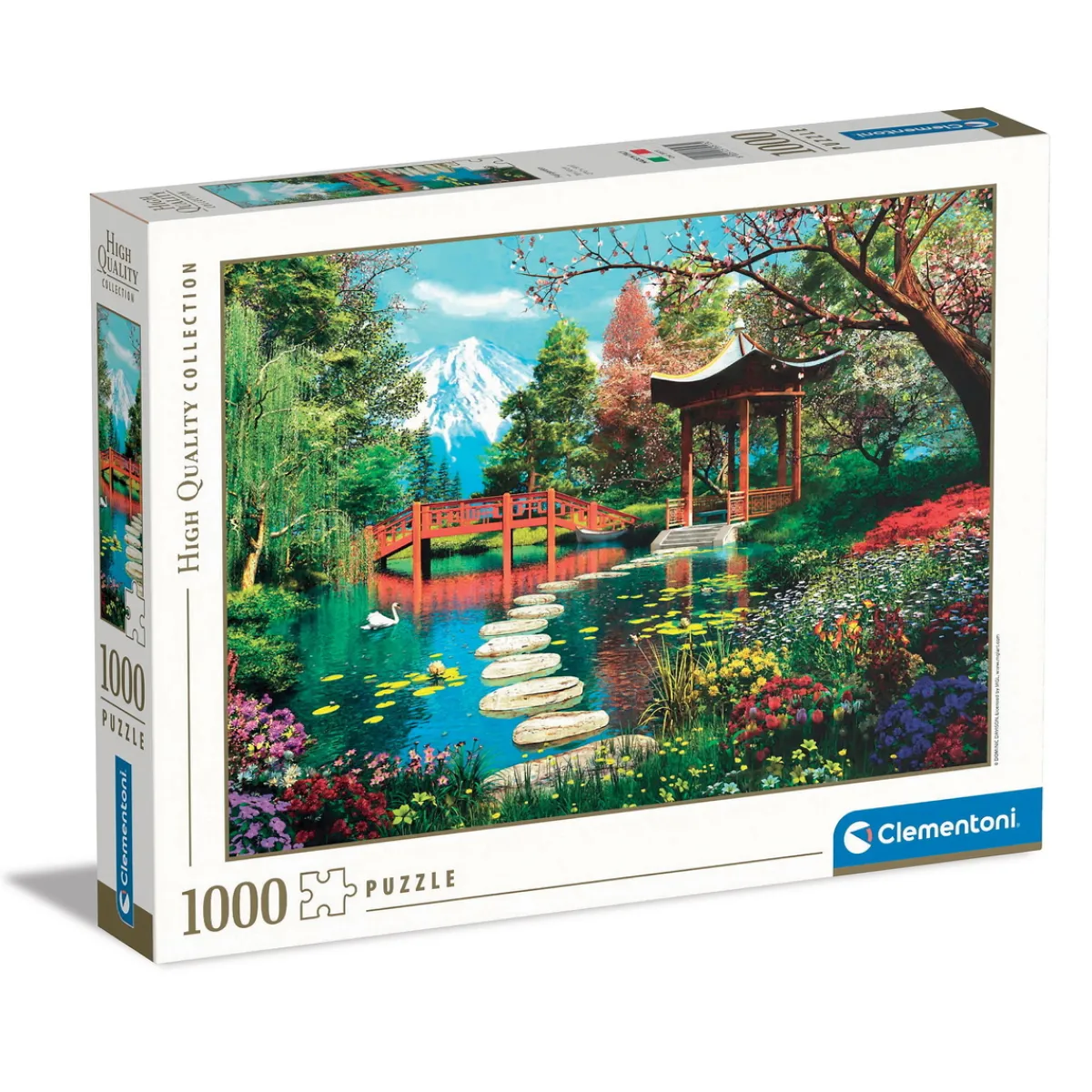 Barn Clementoni High Quality Collection Fuji Garden pussel 1000 – 69×50 cm