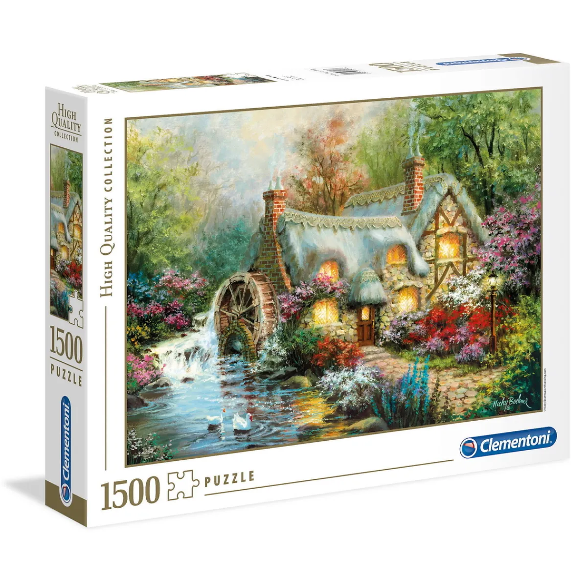 Barn Clementoni High Quality Collection Country Retreat pussel 1500 – 84,3×59,2 cm