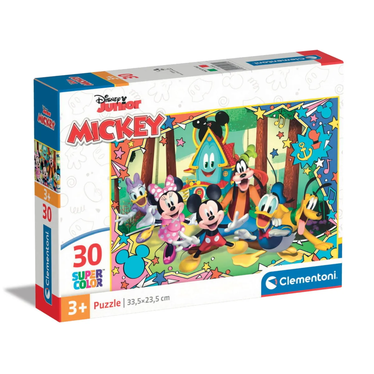 Clementoni pussel – Disney Mickey Mouse, Musse Pigg, 30 bitar, 33,5×23,5 cm | Barn Barnpussel