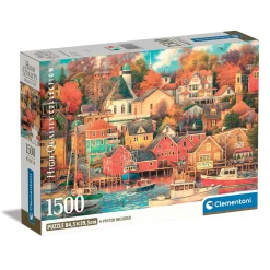 Clementoni pussel High Quality Collection – Good Times Harbor, 1500 bitar, 84×59,5 cm | Barn Pussel
