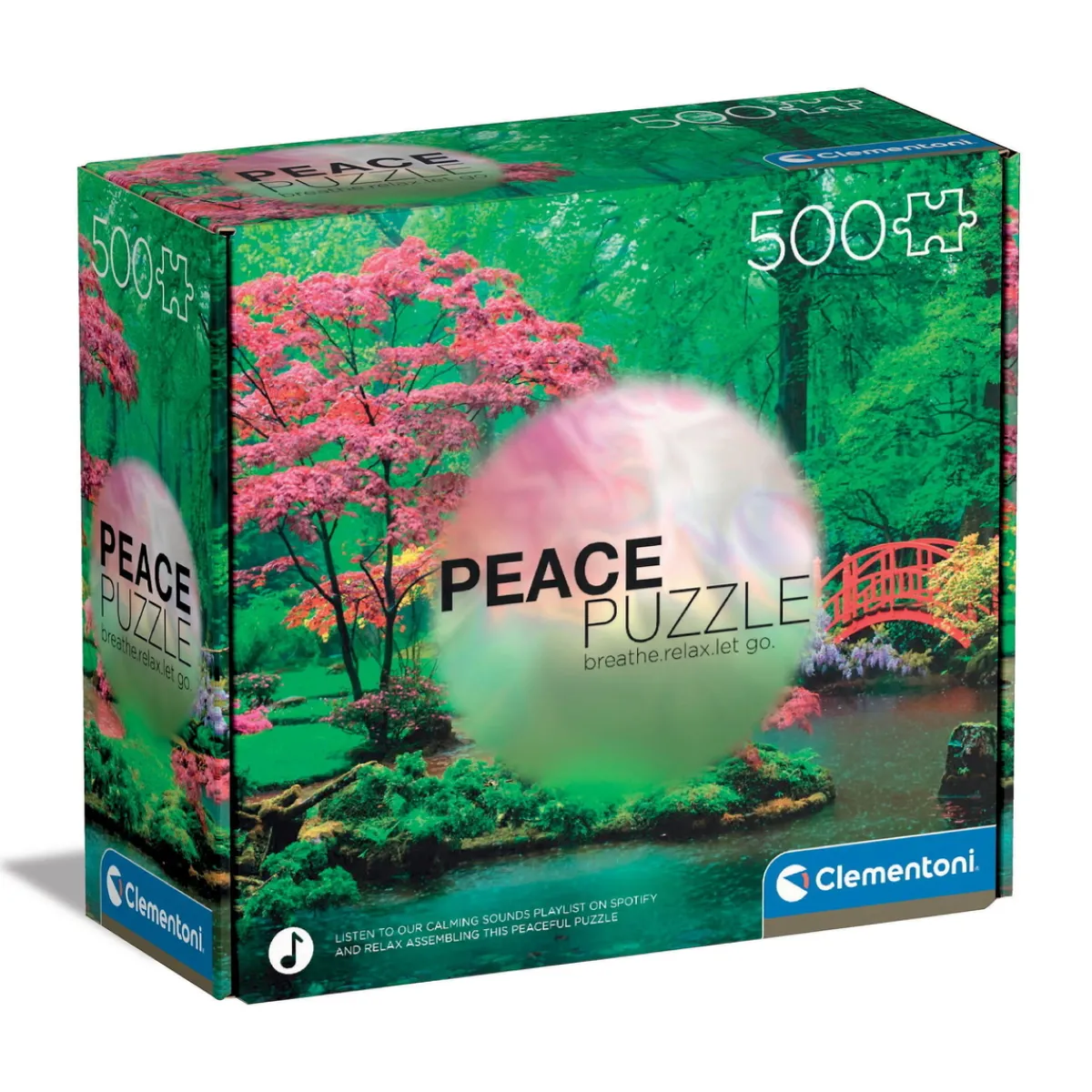 Barn Clementoni pussel Peace Puzzle – Peaceful Wind 500 bitar, 49×36 cm