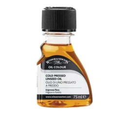 Winsor & Newton Cold Pressed Linseed Oil 75ml | Målarmedier