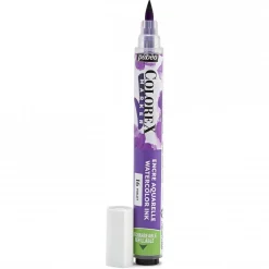 Pebeo Colorex Marker Violet – marker med akvarellbläck och penselspets | Akvarell- & Vattenfärger