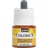 Pebeo Colorex Watercolor Ink 45 ml Light Yellow – burk med akvarellbläck och pipett