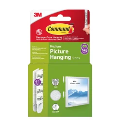 3M Command Monteringsstrips 4 par | Övrig Tejp