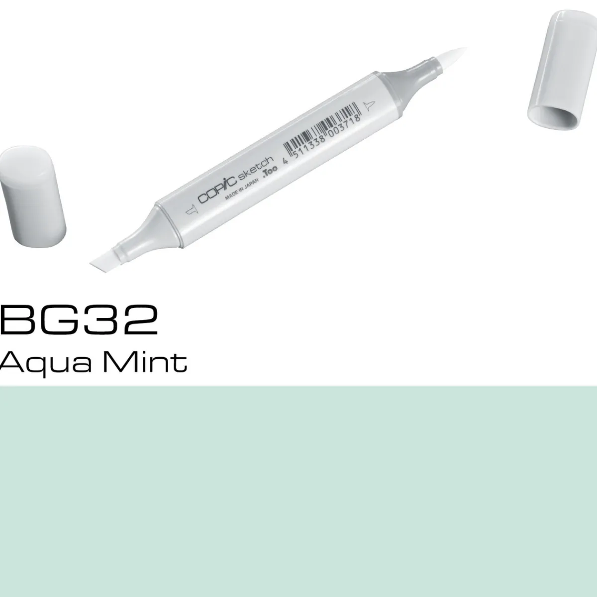 Copic Sketch BG32 Aqua Mint | Tuschpennor & Markers