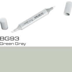 Copic Sketch BG93 Green Gray | Tuschpennor & Markers