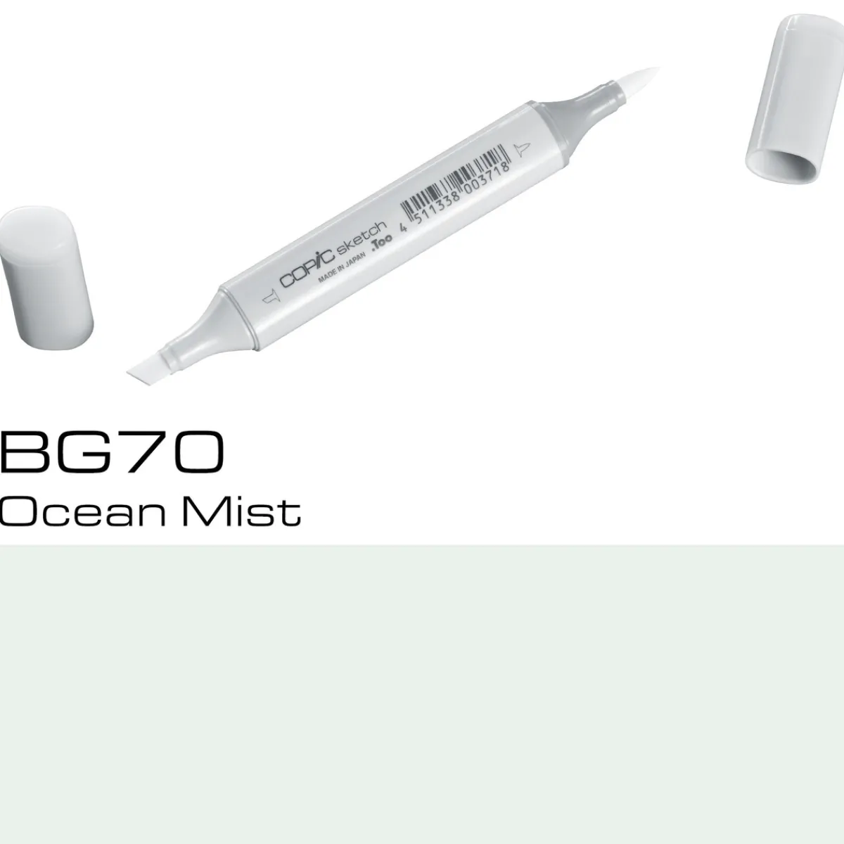 Copic Sketch BG70 Ocean Mist | Tuschpennor & Markers