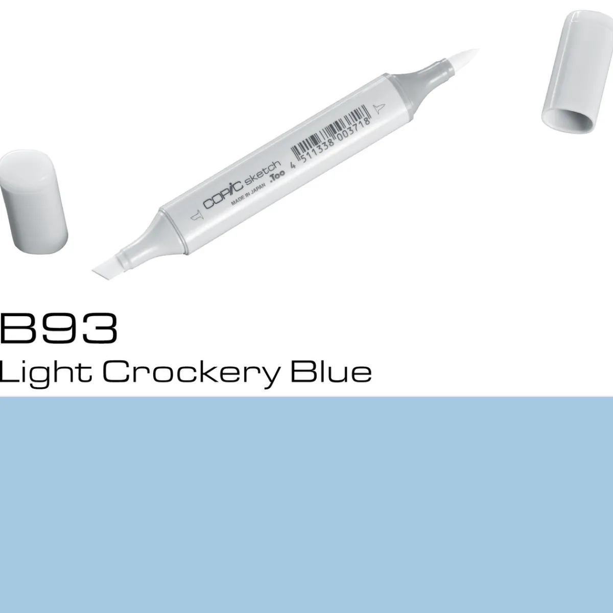 Copic Sketch B93 L. Croc. Blue