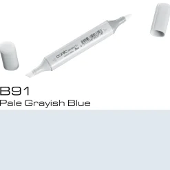 Copic Sketch B91 P. Gray. Blue | Tuschpennor & Markers