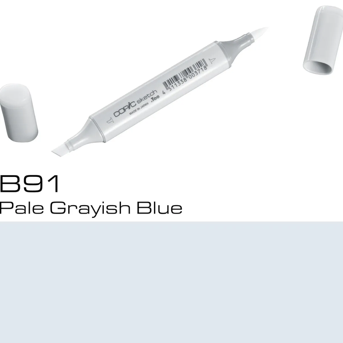 Copic Sketch B91 P. Gray. Blue | Tuschpennor & Markers