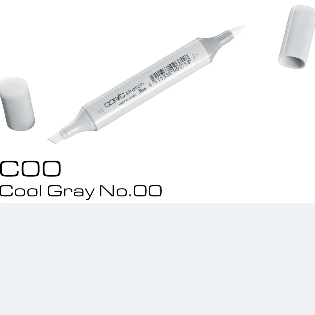 Copic Sketch C00 Cool Gray | Tuschpennor & Markers