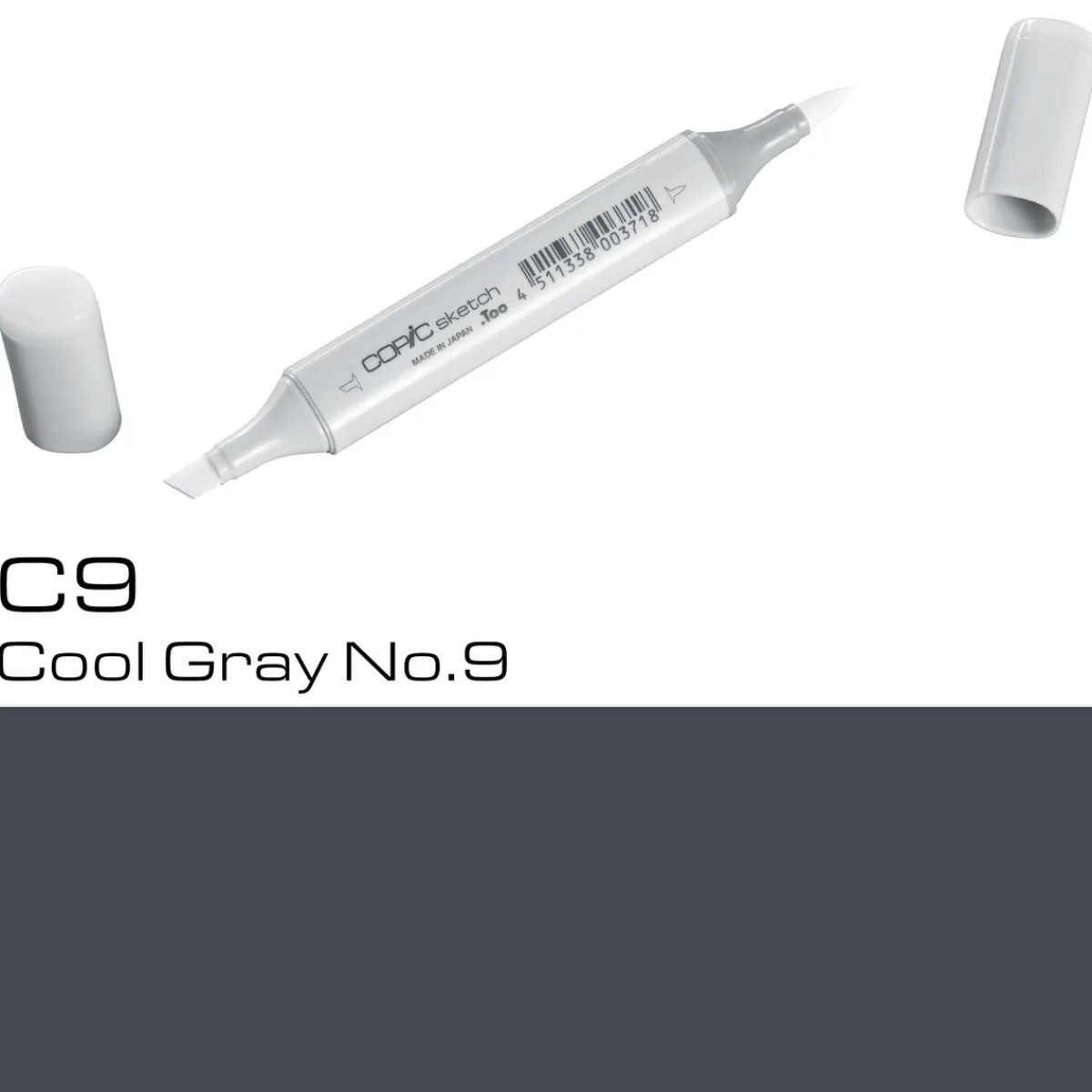 Copic Sketch C9 Cool Gray | Tuschpennor & Markers