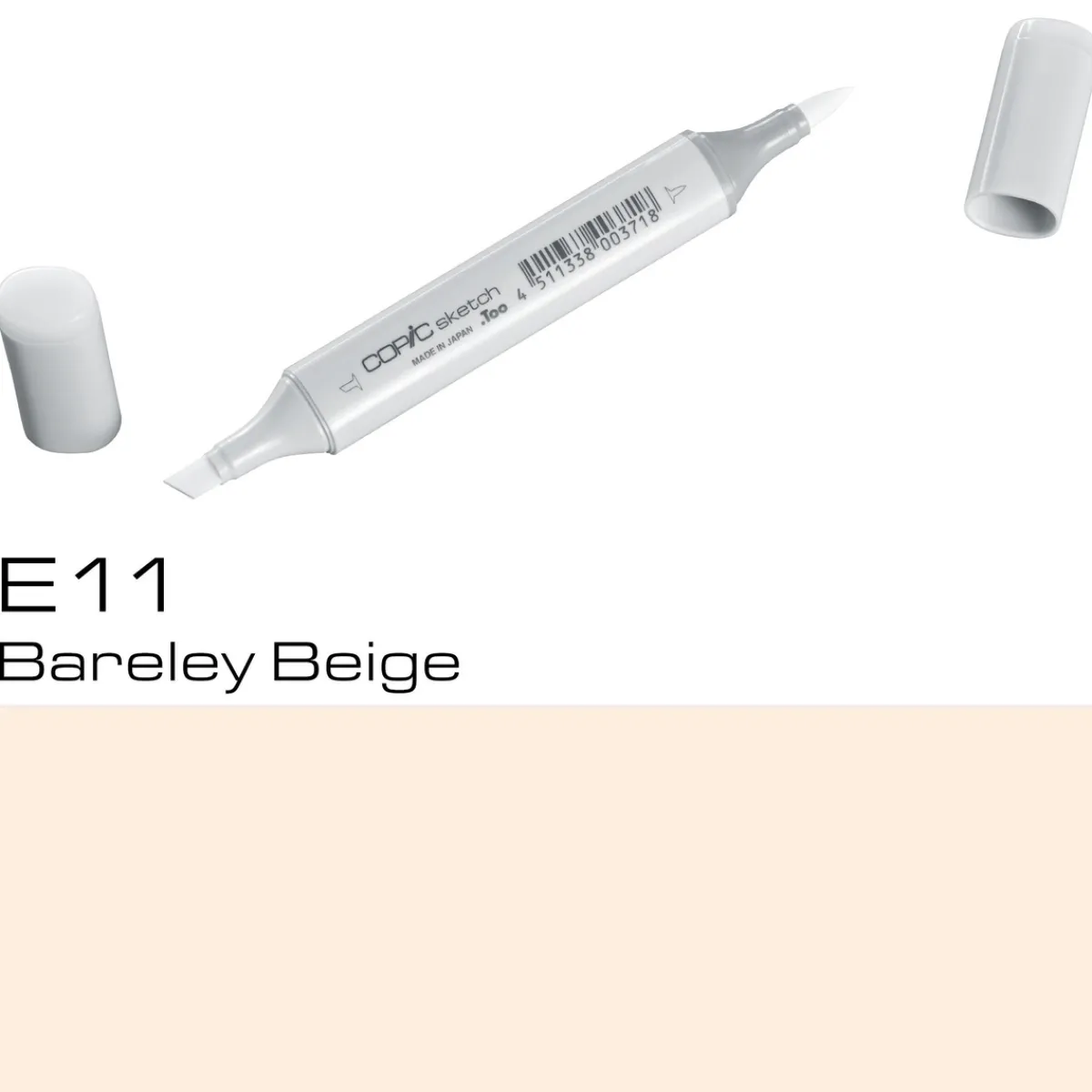 Copic Sketch E11 Barely Beige