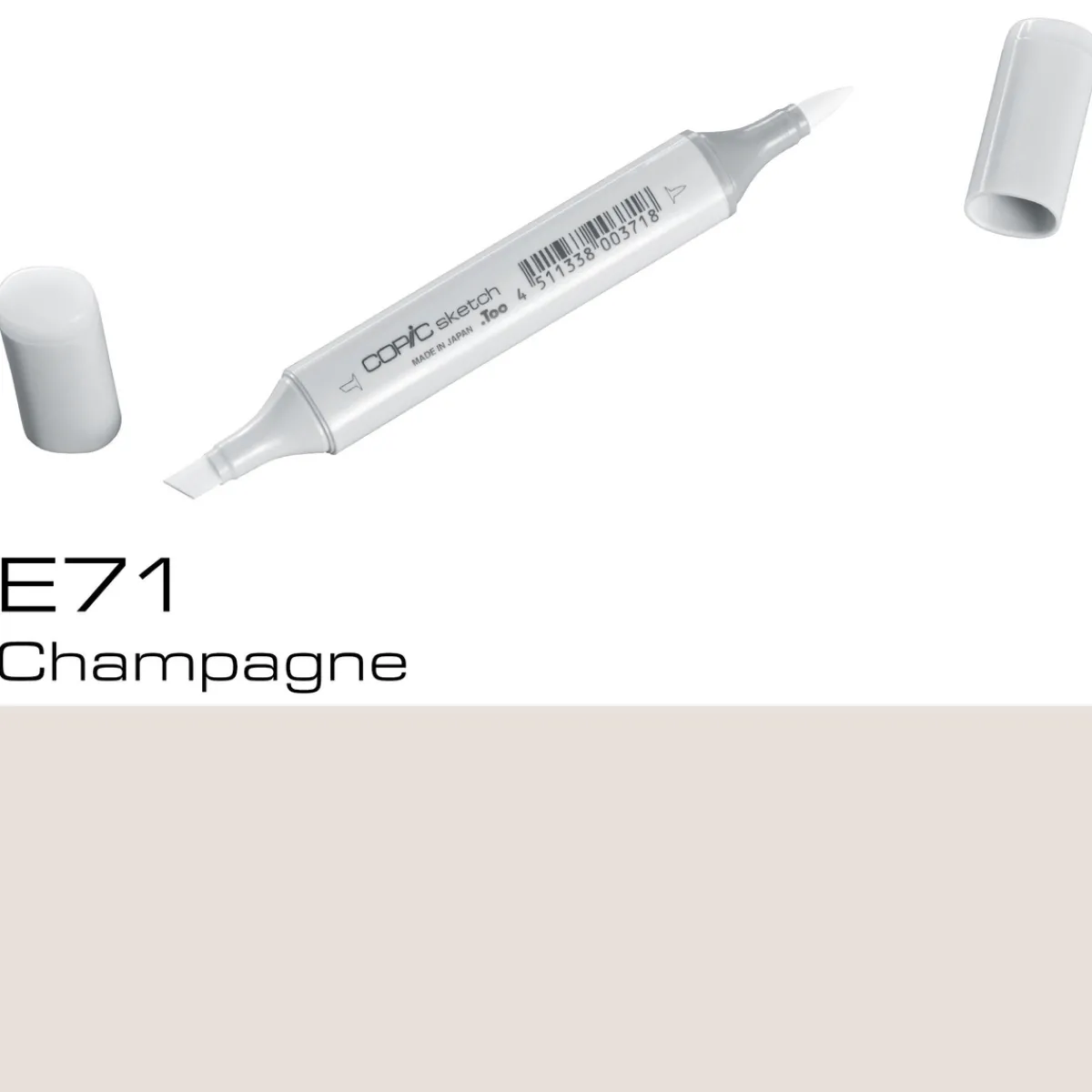 Copic Sketch E71 Champagne | Tuschpennor & Markers