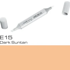 Copic Sketch E15 Dark Suntan