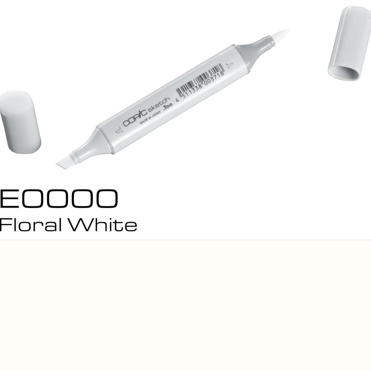 Copic Sketch E0000 Flor. White | Tuschpennor & Markers