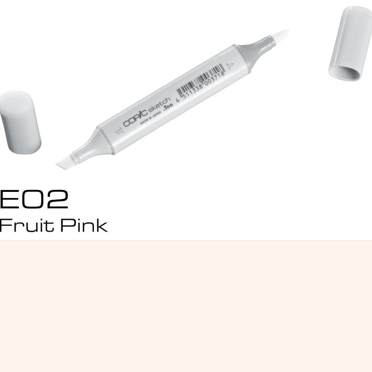 Copic Sketch E02 Fruit Pink | Tuschpennor & Markers