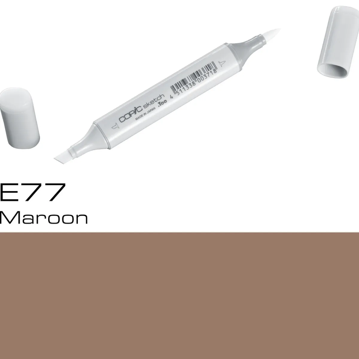 Copic Sketch E77 Maroon | Tuschpennor & Markers
