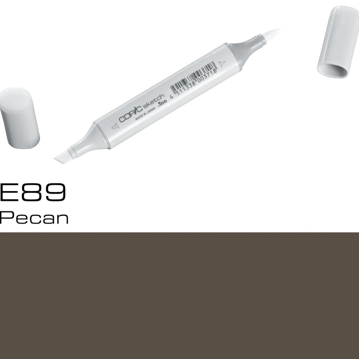 Copic Sketch E89 Pecan | Tuschpennor & Markers