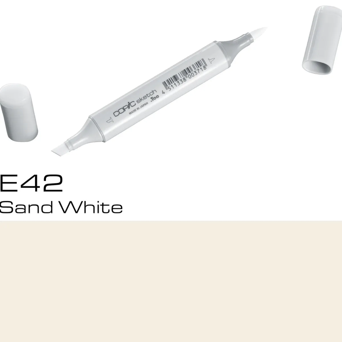 Copic Sketch E42 Sand White | Tuschpennor & Markers