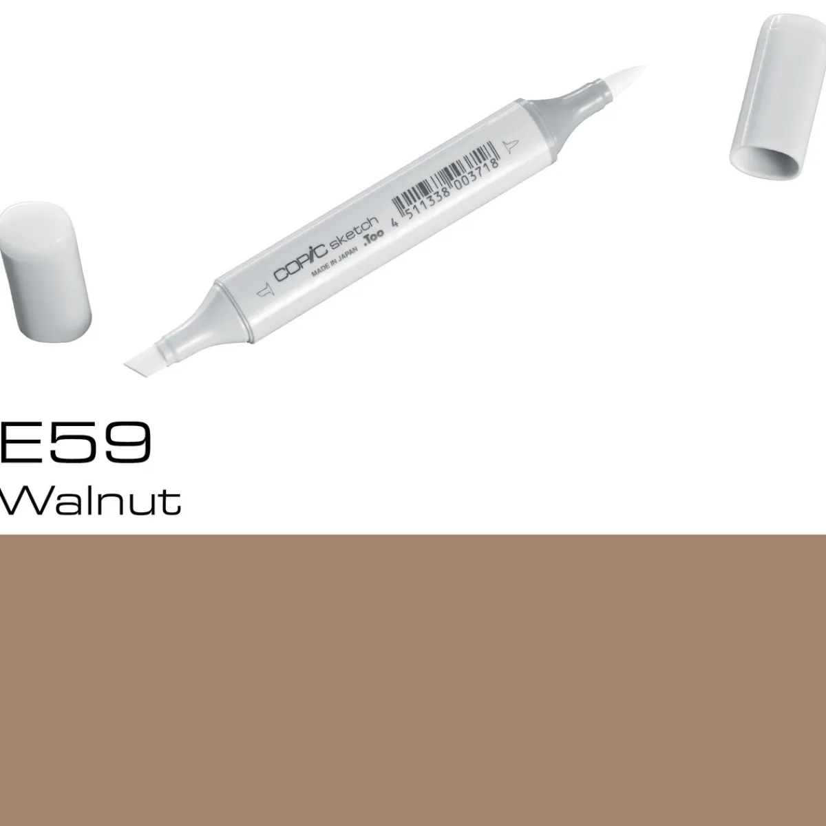 Copic Sketch E59 Walnut | Tuschpennor & Markers