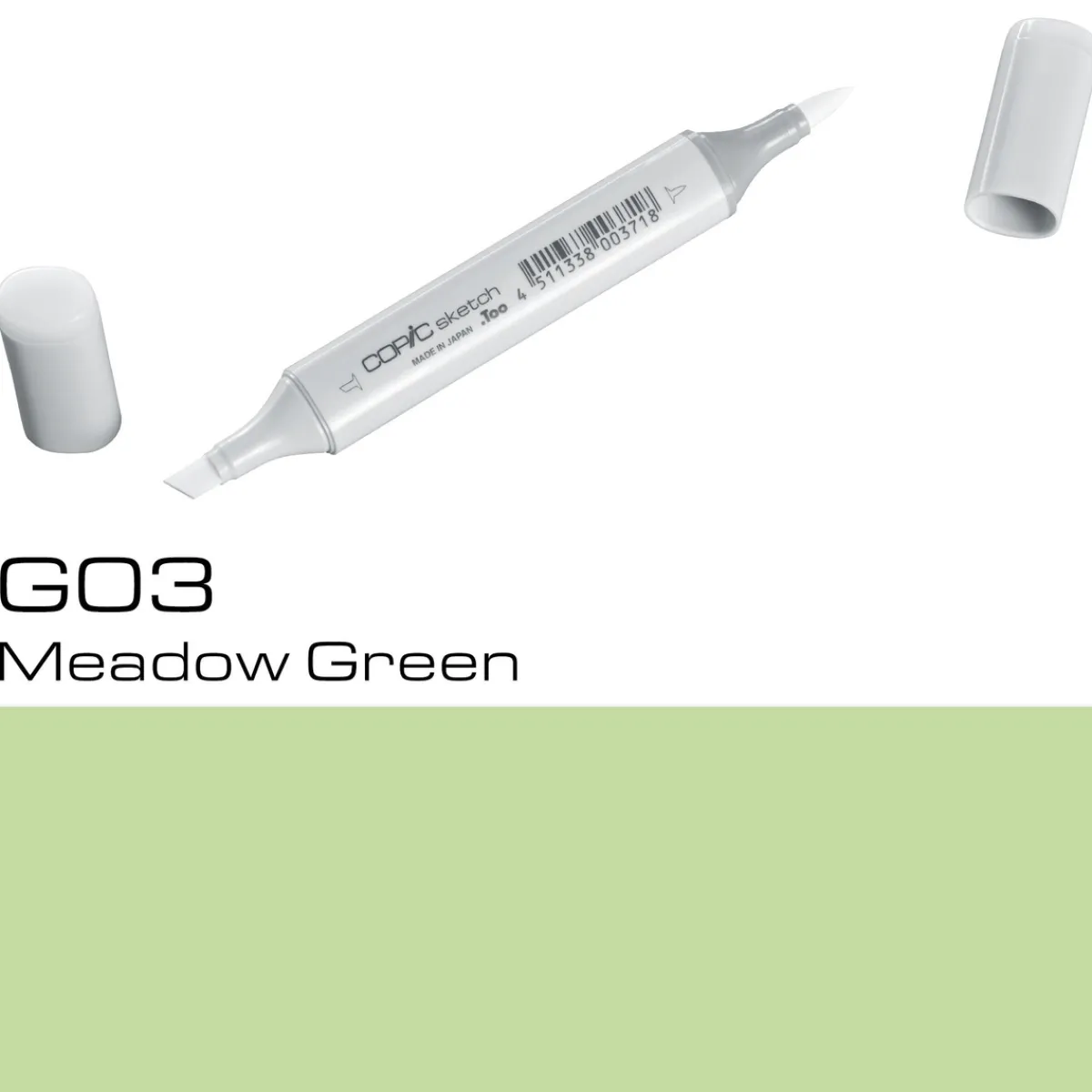 Copic Sketch G03 Meadow Green