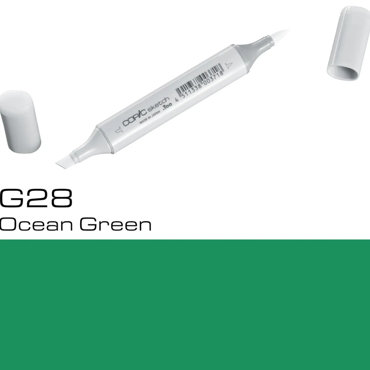 Copic Sketch G28 Ocean Green