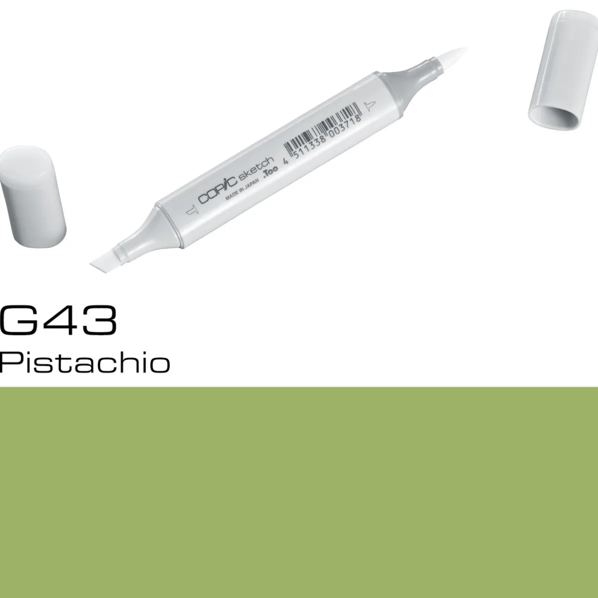 Copic Sketch G43 Pistachio | Tuschpennor & Markers