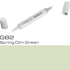 Copic Sketch G82 Spr.Dim Green | Tuschpennor & Markers