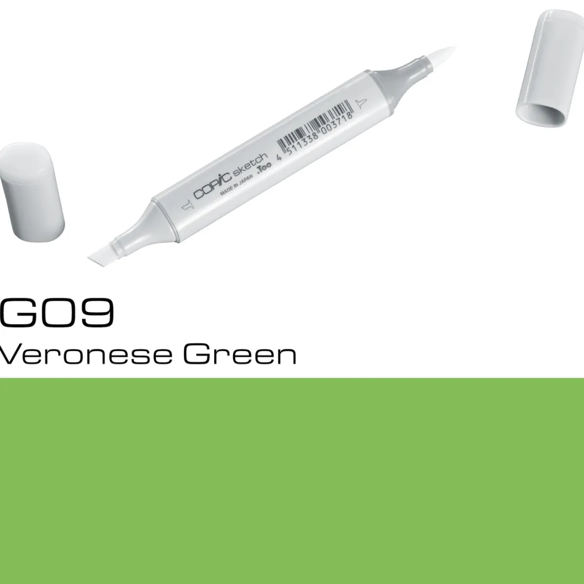 Copic Sketch G09 Veron. Green | Tuschpennor & Markers