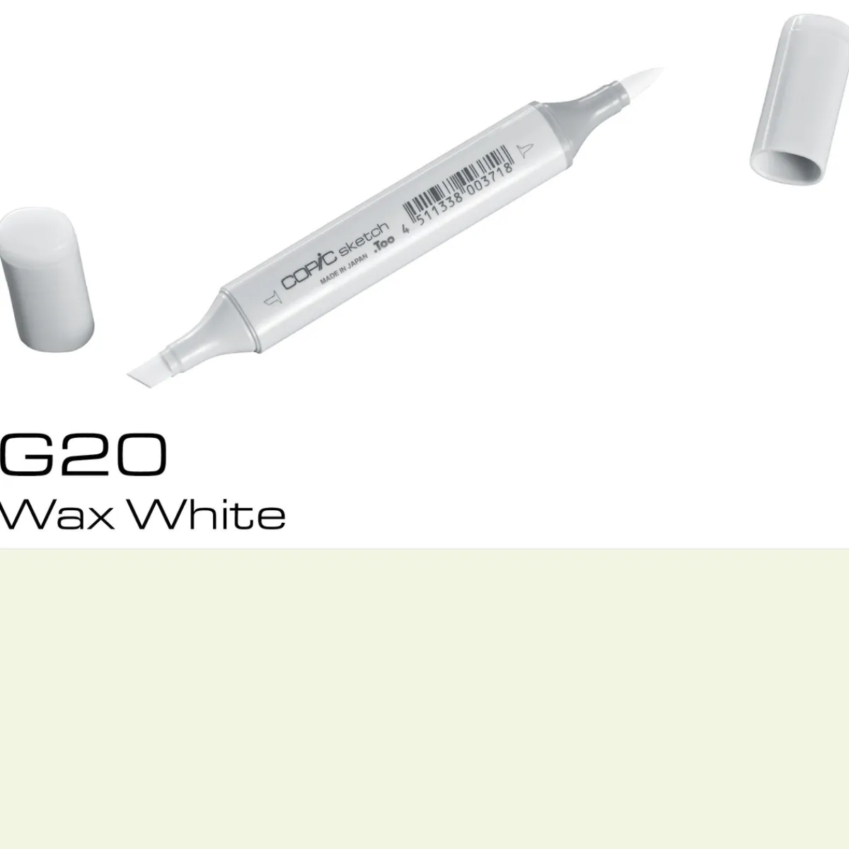 Copic Sketch G20 Wax White | Tuschpennor & Markers