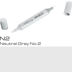 Copic Sketch N2 Neutral Gray | Tuschpennor & Markers