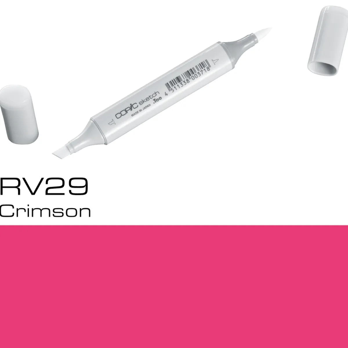 Copic Sketch RV29 Crimson | Tuschpennor & Markers