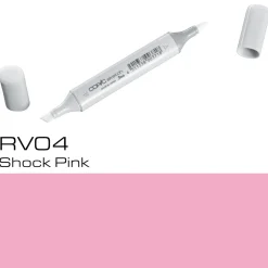 Copic Sketch RV04 Shock PInk | Tuschpennor & Markers