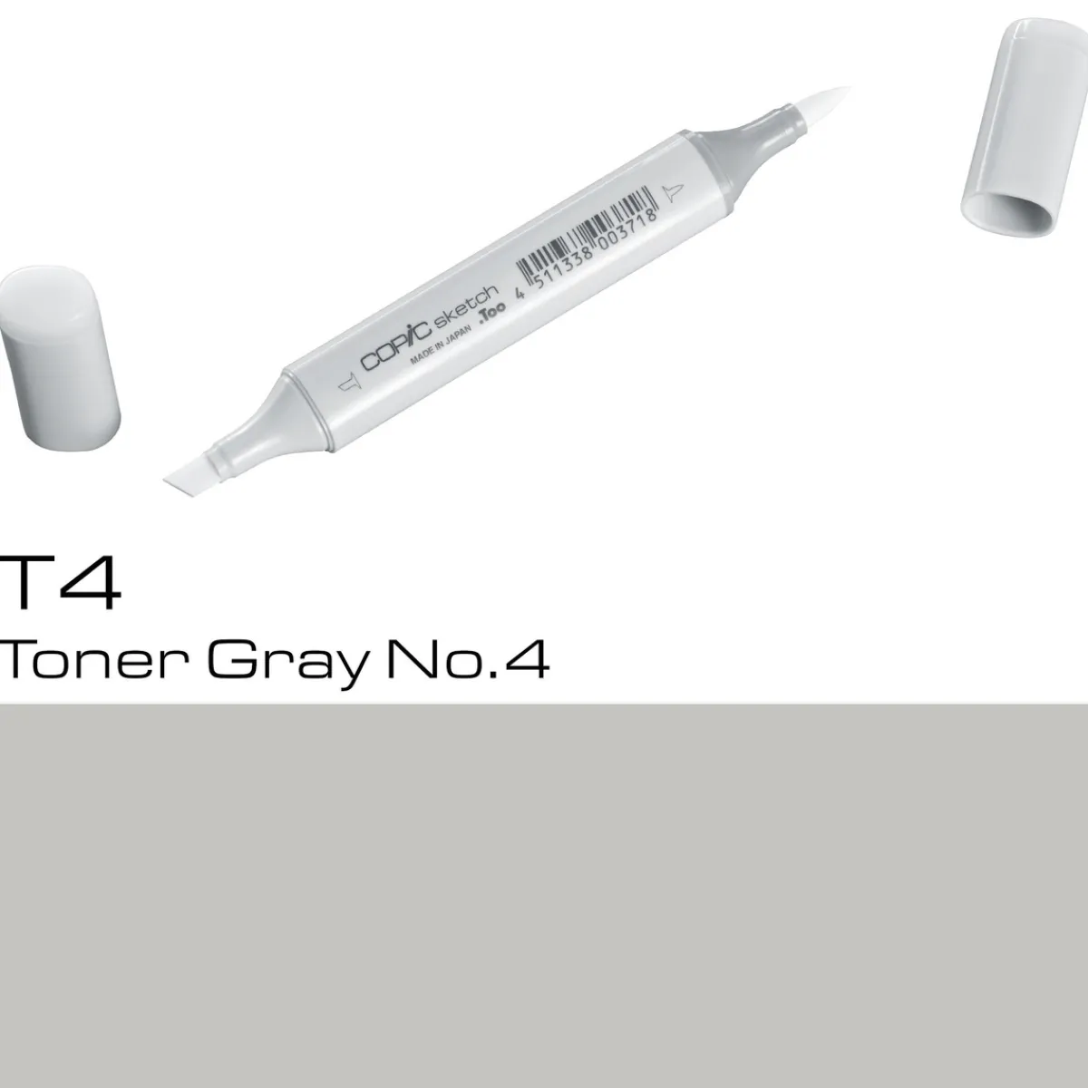 Copic Sketch T4 Toner Gray | Tuschpennor & Markers