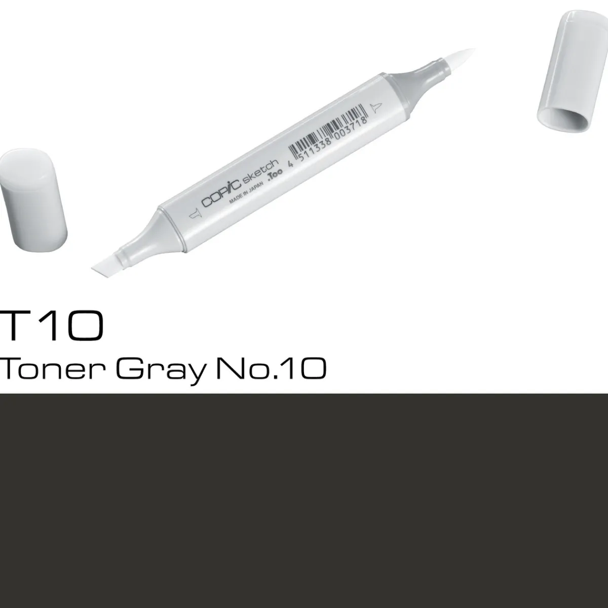 Copic Sketch T10 Toner Gray | Tuschpennor & Markers
