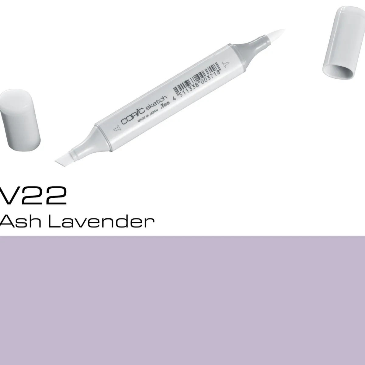 Copic Sketch V22 Ash Lavender | Tuschpennor & Markers