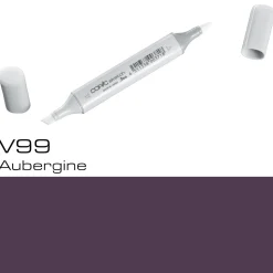 Copic Sketch V99 Aubergine | Tuschpennor & Markers
