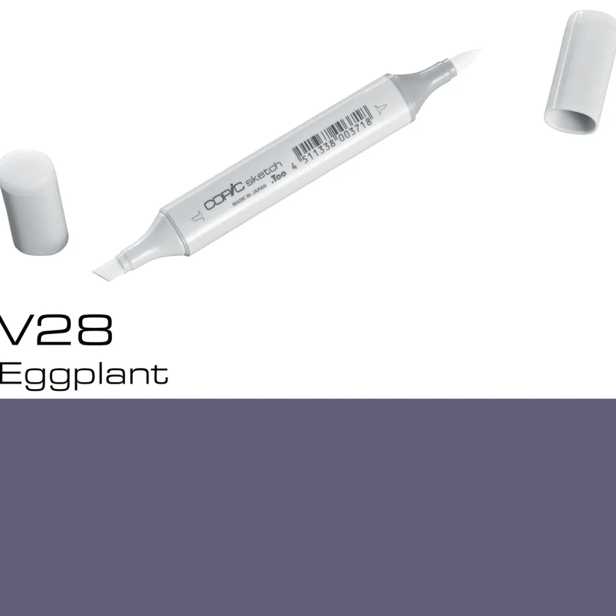 Copic Sketch V28 Eggplant | Tuschpennor & Markers