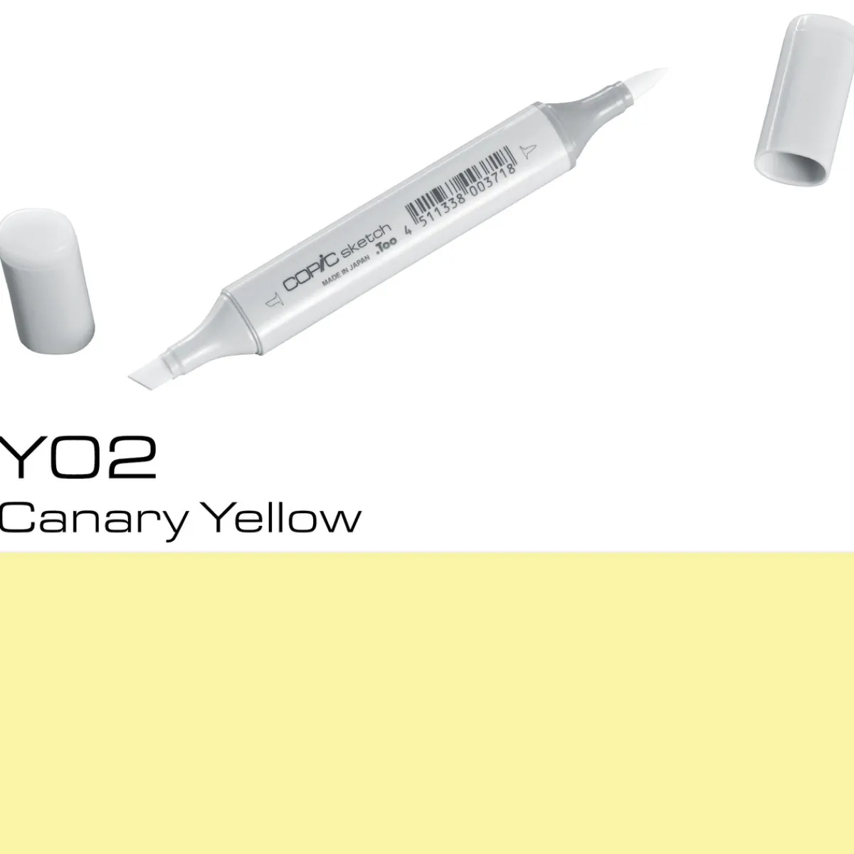 Copic Sketch Y02 Canary Yellow