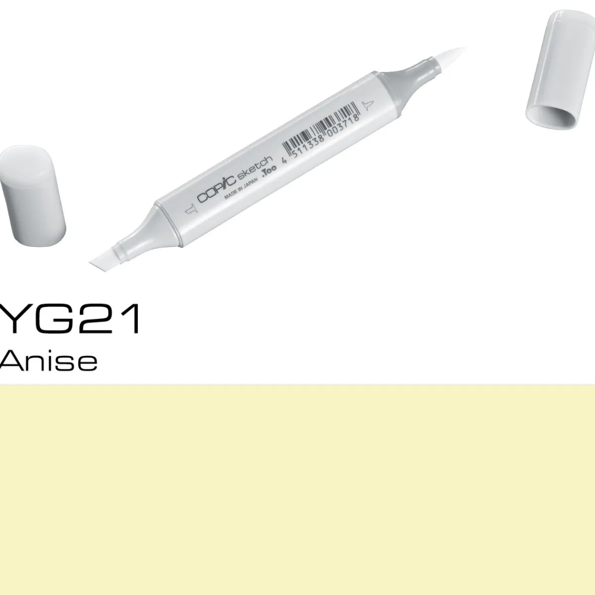 Copic Sketch YG21 Anise | Tuschpennor & Markers