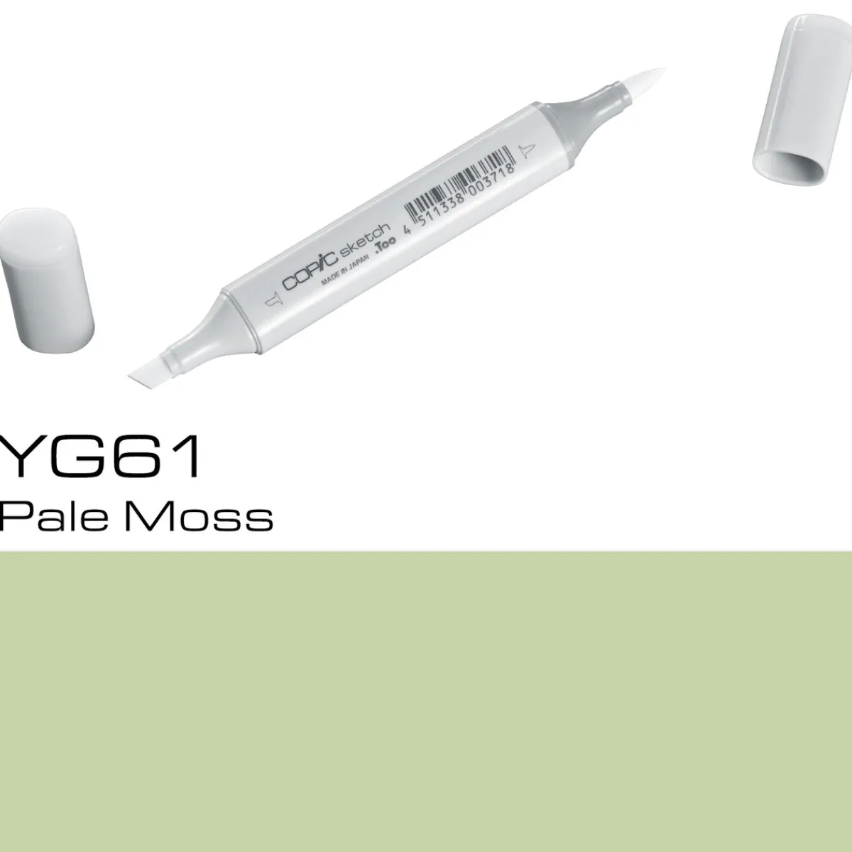 Copic Sketch YG61 Pale Moss