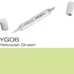 Copic Sketch YG06 Yell. Green | Tuschpennor & Markers