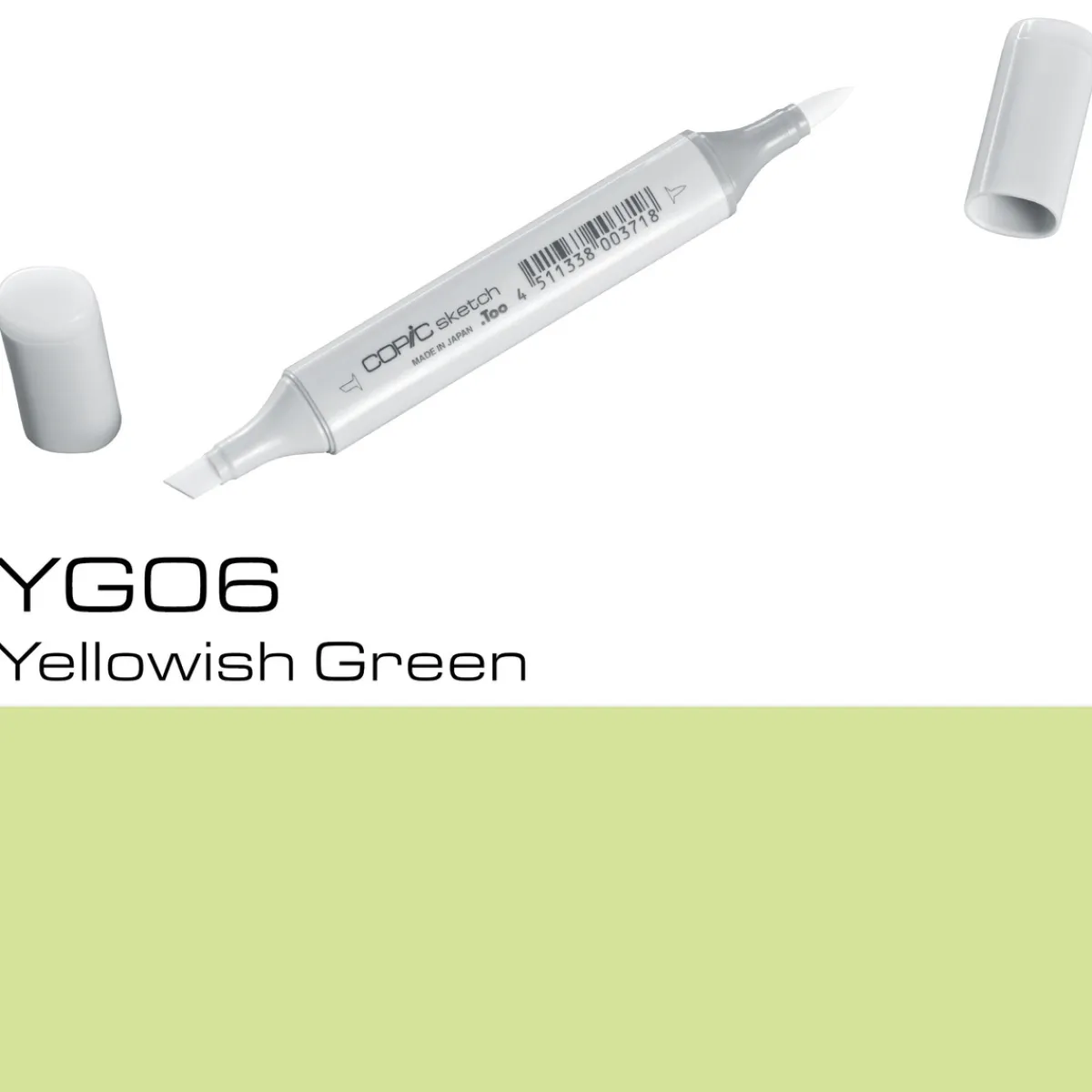 Copic Sketch YG06 Yell. Green | Tuschpennor & Markers