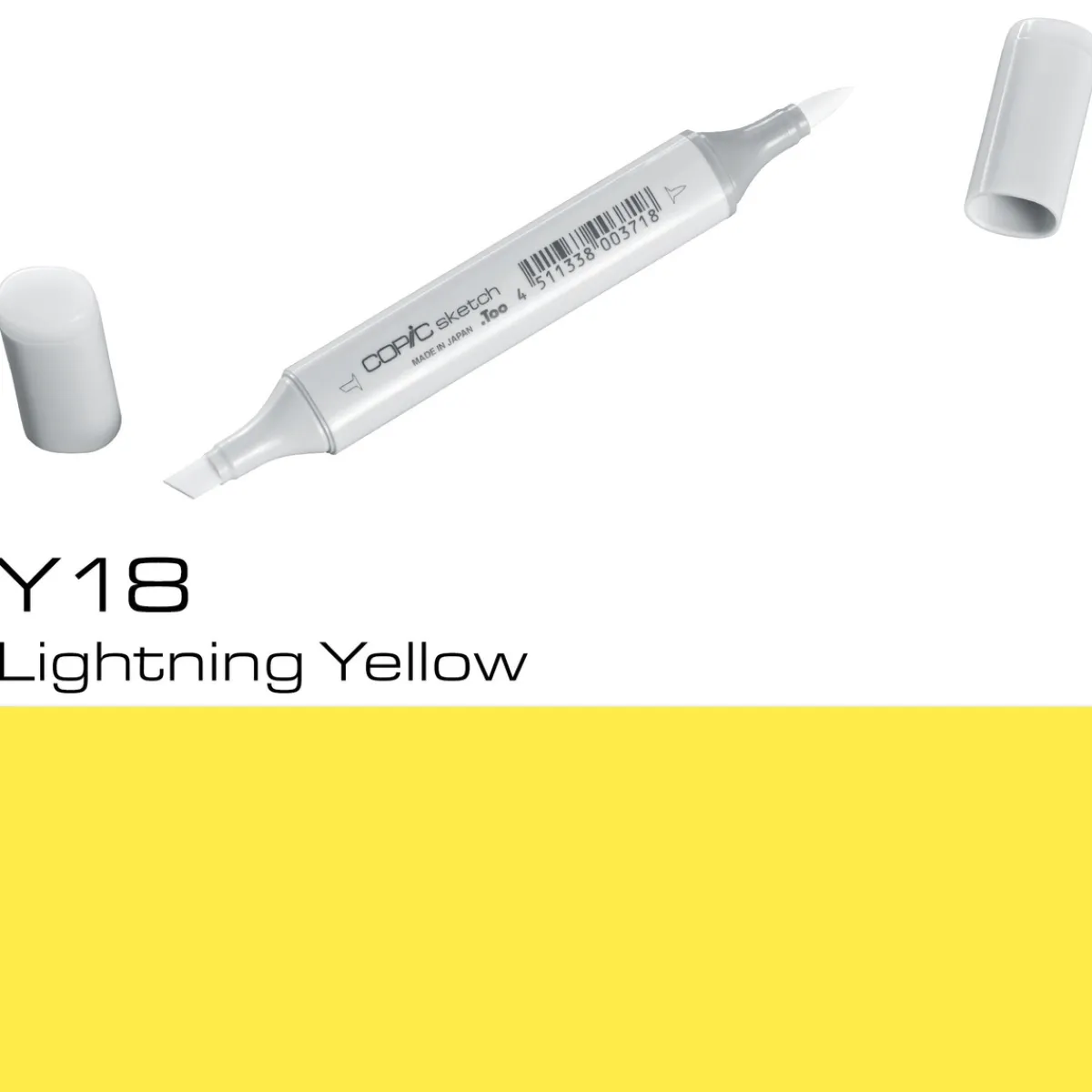 Copic Sketch Y18 Lightn.Yell | Tuschpennor & Markers